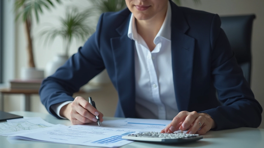 Профессиональная консультация по управлению финансами за столом с документами